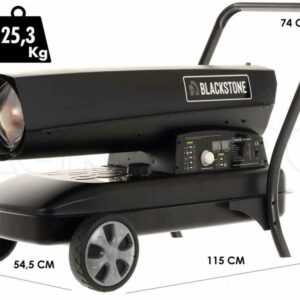 BlackStone BDH - Générateur d'air chaud diesel - à chauffage direct - 65 KW