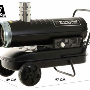 BlackStone i-BDH - Générateur d'air chaud diesel - à chauffage indirect - 20 KW