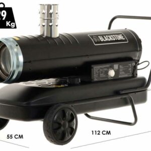 BlackStone i-BDH - Générateur d'air chaud diesel - Chauffage indirect - 30 Kw