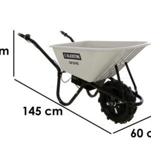 Brouette électrique Blackstone CAR 150-P85 - Batterie de 24V/12ah