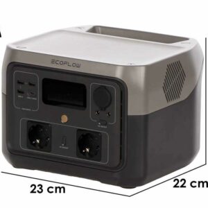 EcoFlow River 2 MAX - Batterie PowerStation Portable - 500 W - 512 Wh/25.6 V