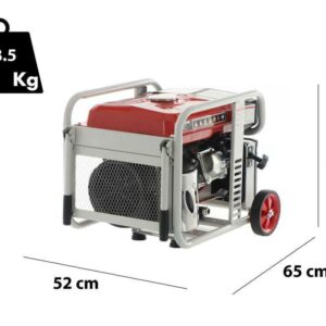 GeoTech iGGP5000ES - Groupe électrogène inverter 4 kw monophasé - sur chariot - dem. électrique