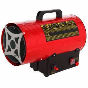 Générateur d'air chaud à gaz GeoTech GH 1700 F - démarrage piézoélectrique manuel