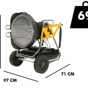 Master XL 91 - Générateur d'air chaud à gasoil direct à infrarouge
