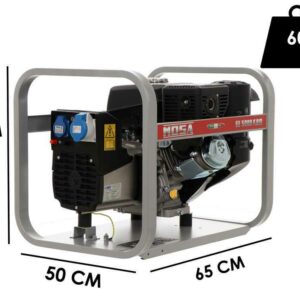 MOSA GE 5000 KBM - Groupe électrogène 4.4 KW monophasé - Alternateur italien - Moteur Kohler
