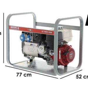 MOSA GE 7000 HBM AVR - Groupe électrogène 6 KW monophasé - Alternateur italien