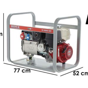 MOSA GE 8000 HBT - Groupe électrogène 6.4 KW triphasé - Alternateur italien