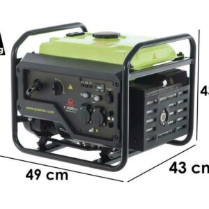 Pramac P3500I/O - Groupe électrogène inverter 3.3 kW monophasé