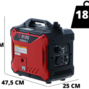 Rato R2000iS-C - Groupe électrogène inverter - 1.8 kW monophasé - insonorisé