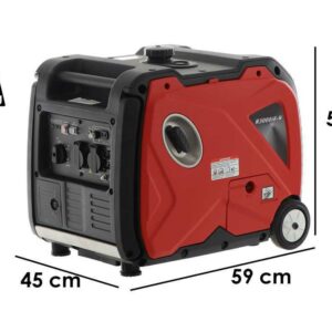 Rato R3000iE-R - Groupe électrogène à inverter 3.5 kW monophasé - Version trolley