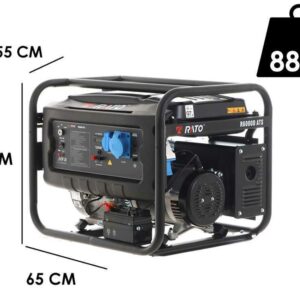 Rato R6000D-ATS AVR - Groupe électrogène 6Kw avec ATS intégré - Monophasé