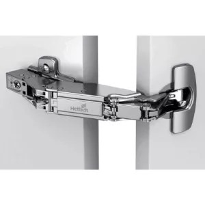 Charnière Sensys 165° avec amorti encombrement zéro montage boitier à visser entraxe 52 coudure 9,5 - 8657i - HETTICH-Neuf